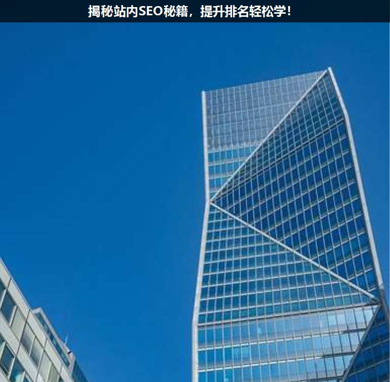 揭秘站內SEO秘籍,提升排名輕松學!